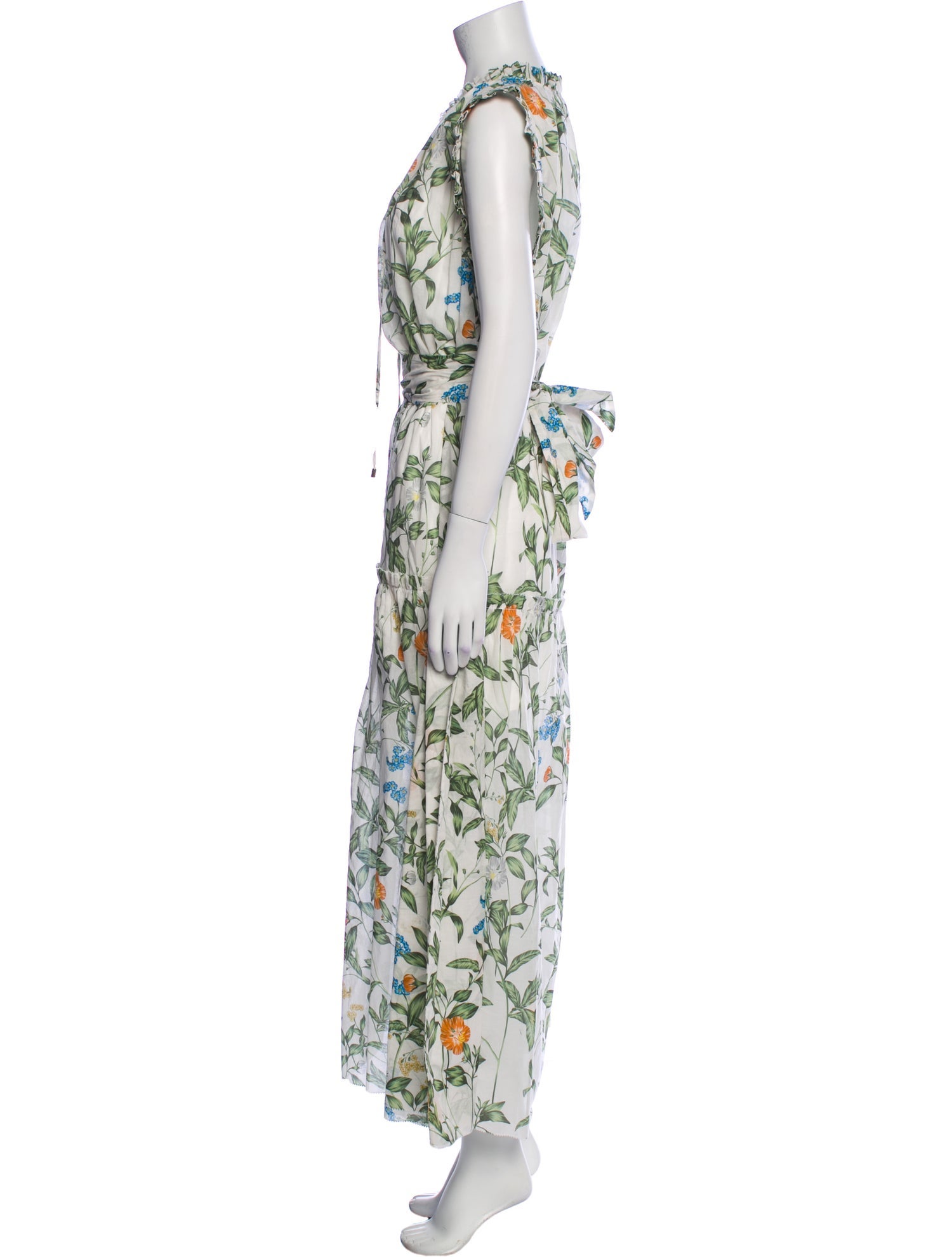 Christy Lynn Floral Print Long Dress