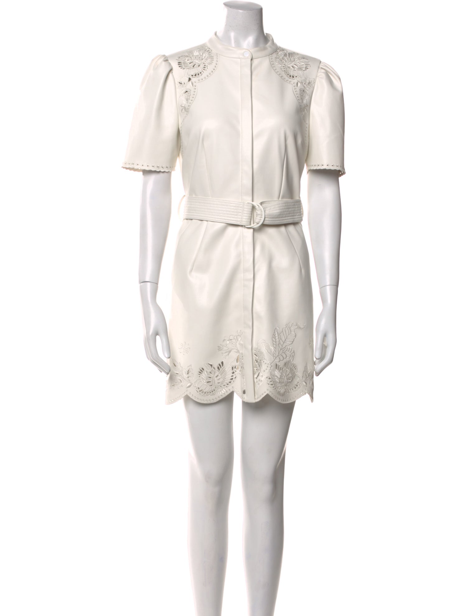 Christy Lynn Mock Neck Mini Dress