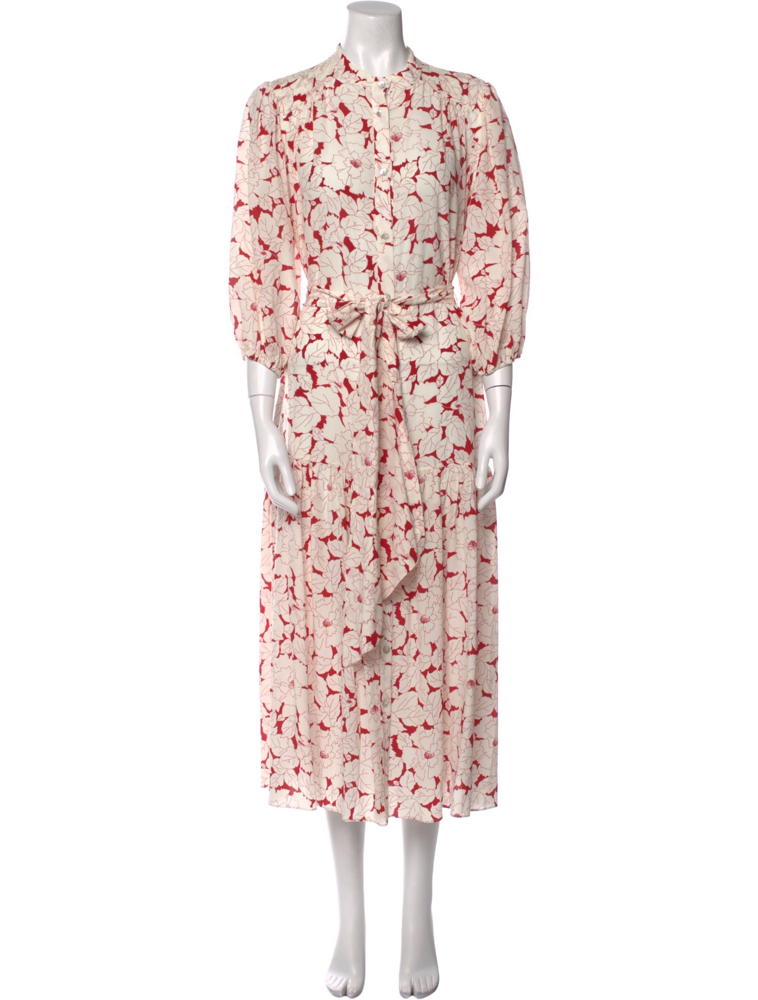 Christy Lynn Silk Long Dress