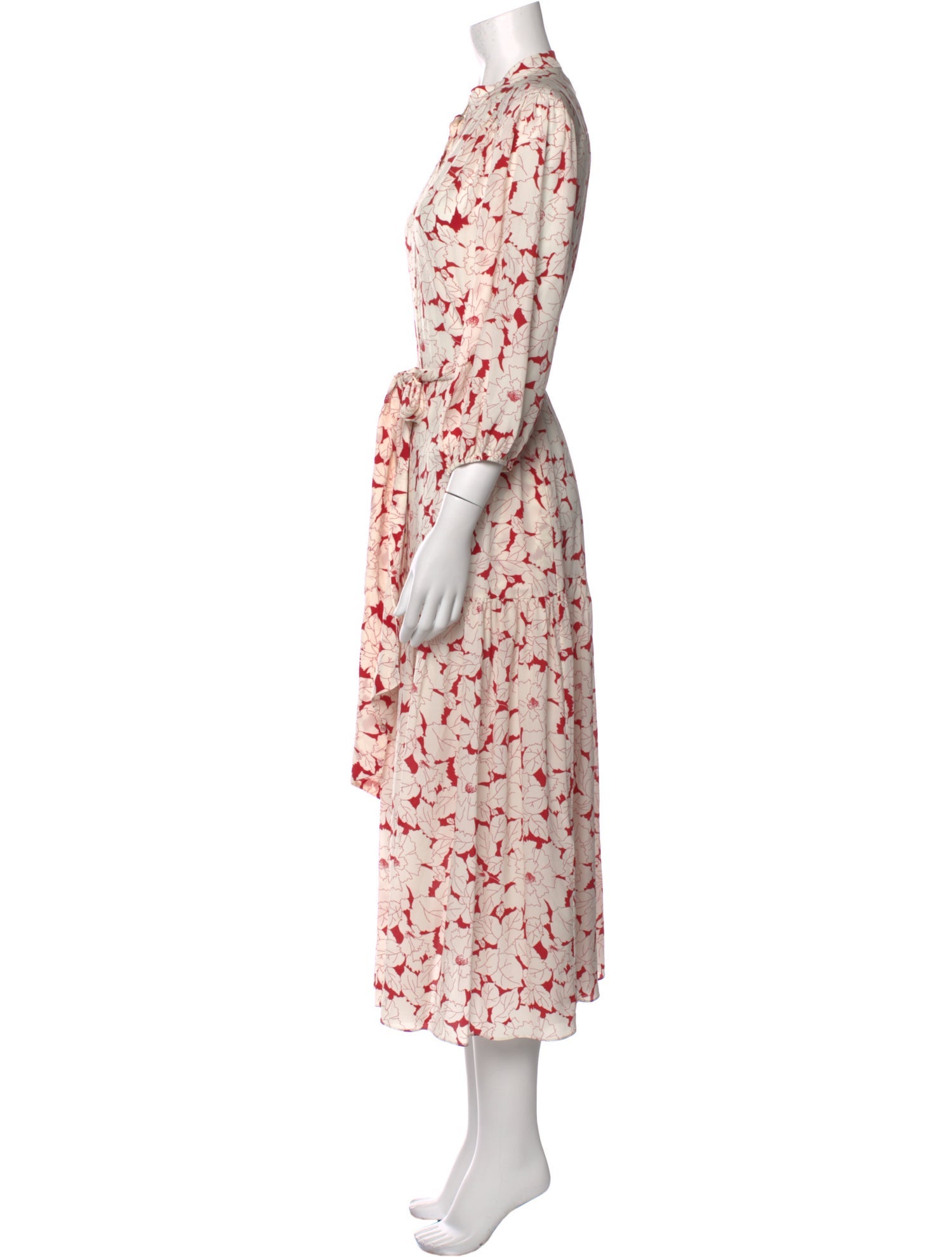 Christy Lynn Silk Long Dress