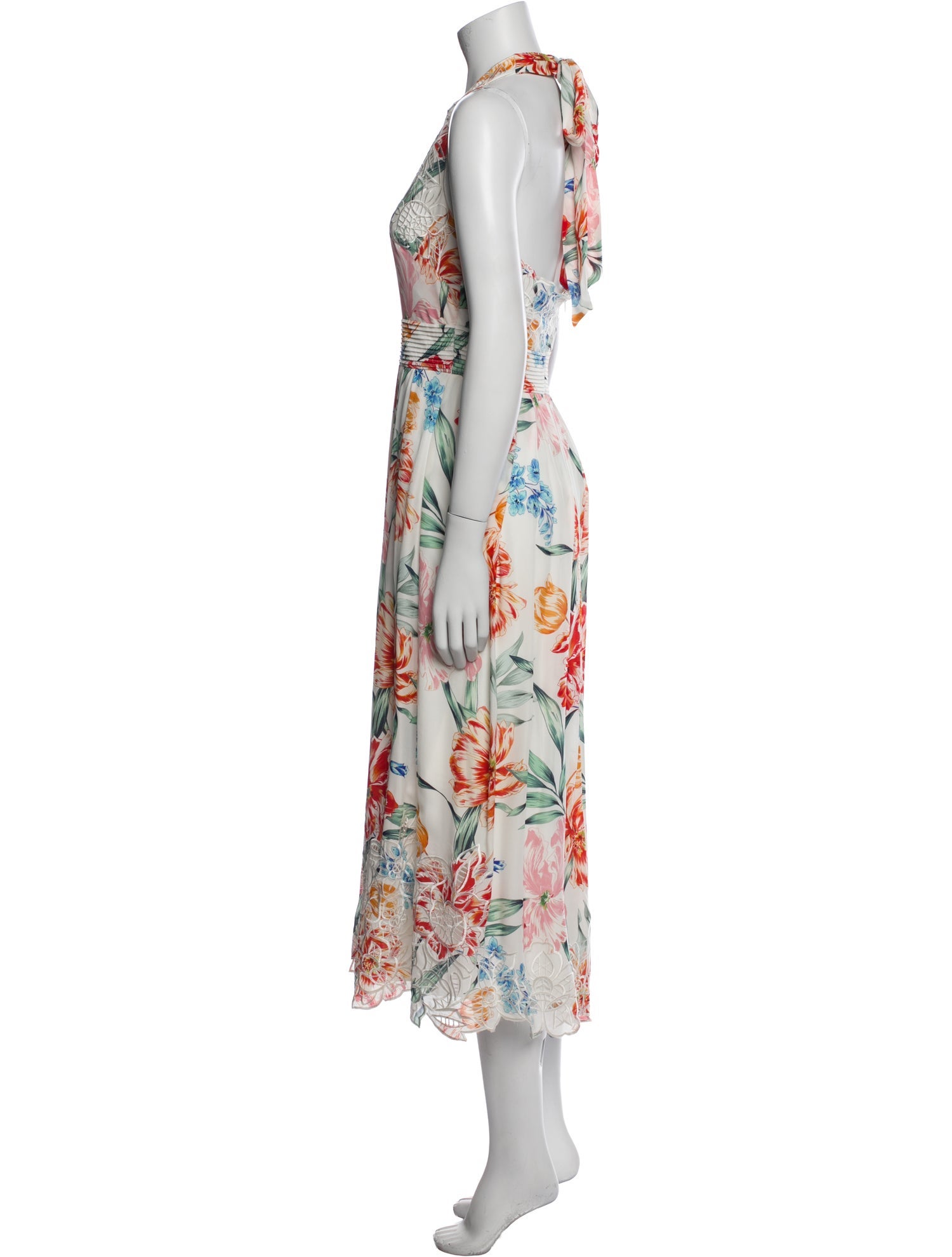 Christy Lynn Silk Long Dress w/ Tags