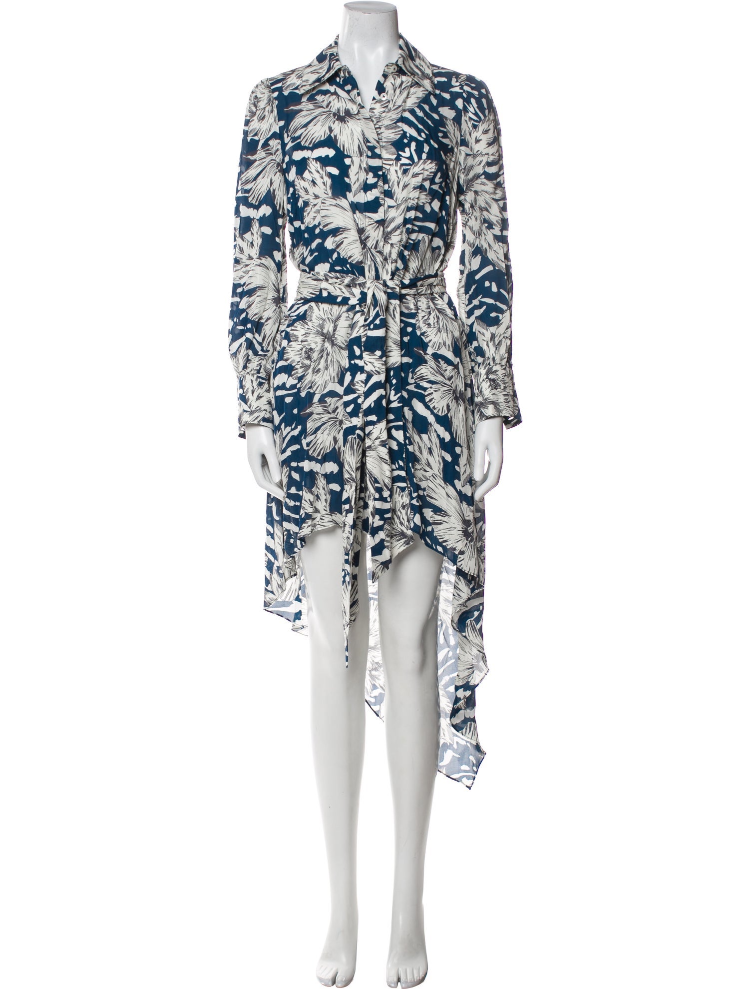 Christy Lynn Silk Long Dress w/ Tags