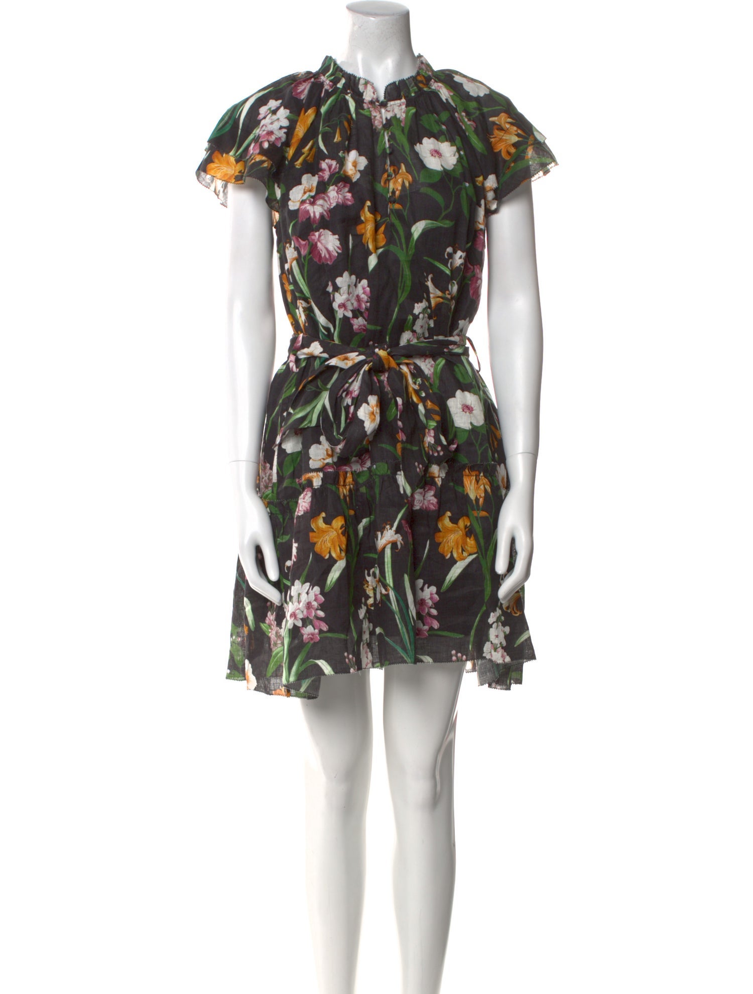 Christy Lynn Linen Mini Dress