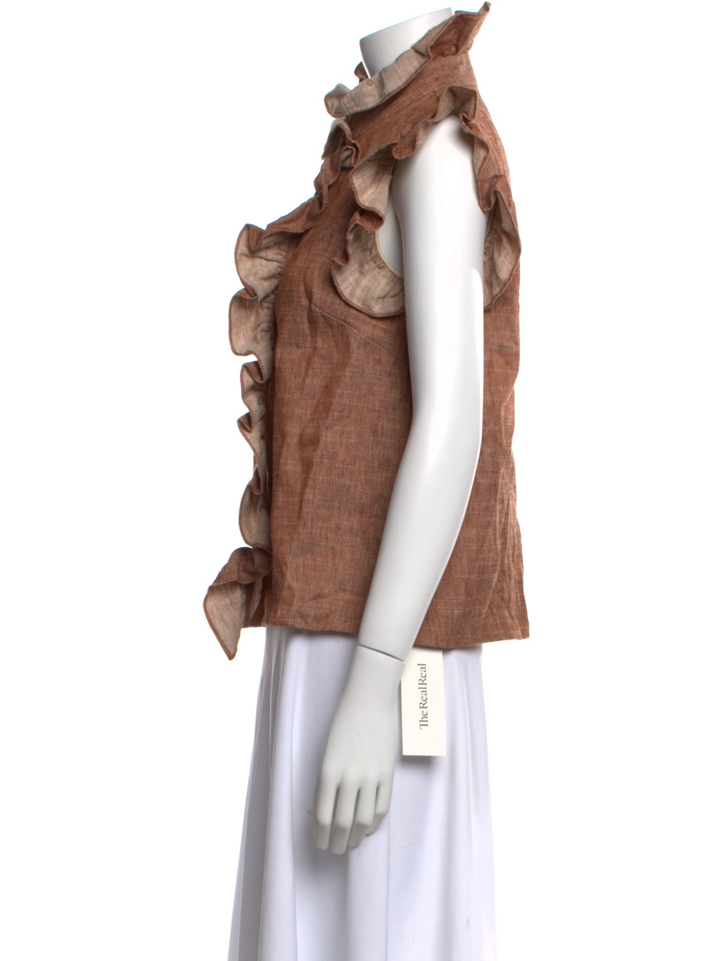 Christy Lynn Cowl Neck Short Sleeve Blouse