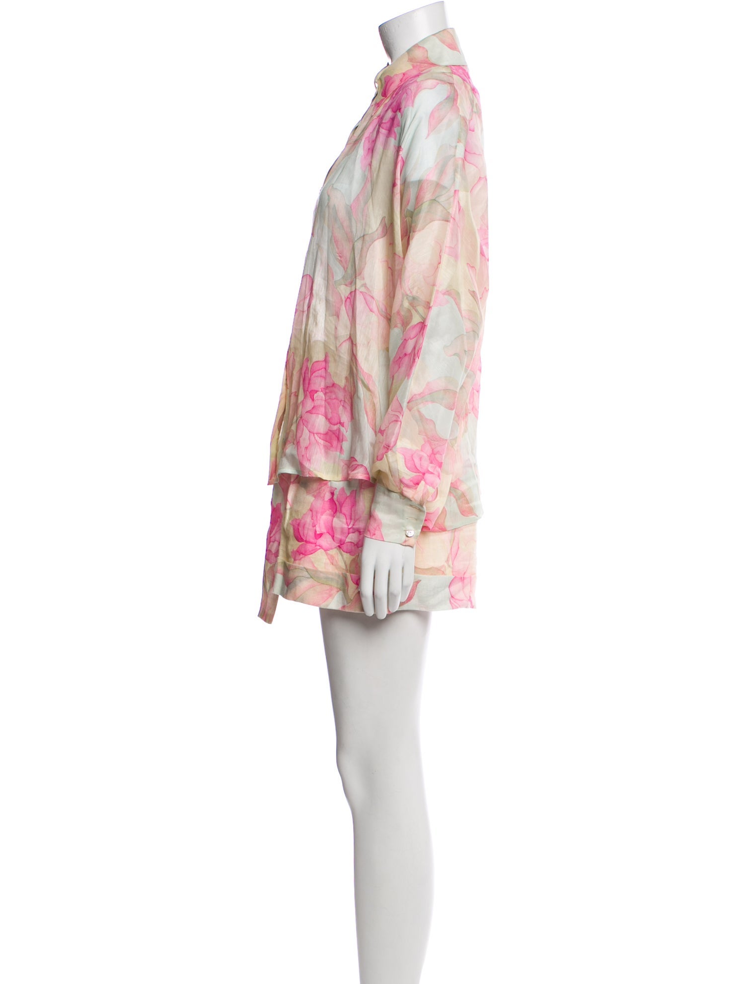 Christy Lynn Linen Printed Short Set