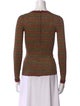 Crissa Linea Italiana Striped Scoop Neck Sweater