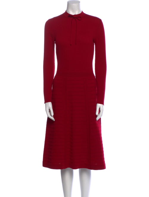 Crissa Linea Italiana Wool Midi Length Dress