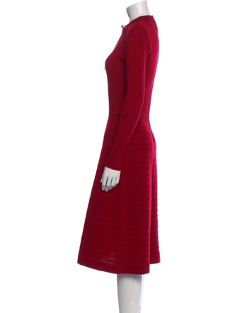 Crissa Linea Italiana Wool Midi Length Dress