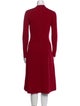 Crissa Linea Italiana Wool Midi Length Dress
