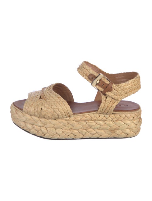 Clergerie x Chufy Straw Espadrilles