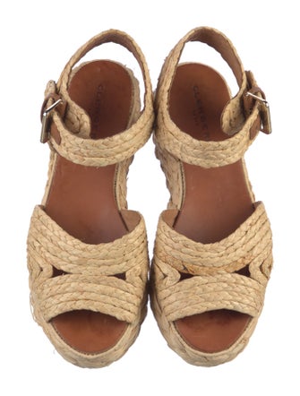 Clergerie x Chufy Straw Espadrilles