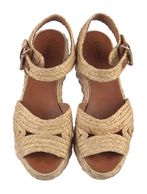 Clergerie x Chufy Straw Espadrilles
