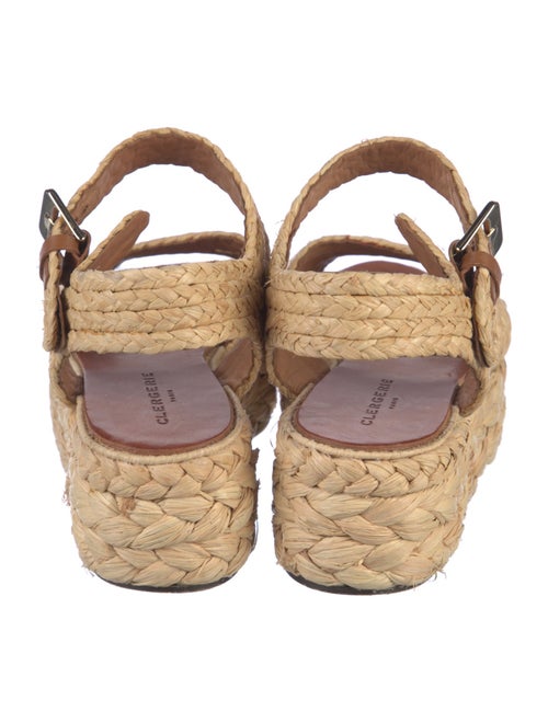 Clergerie x Chufy Straw Espadrilles