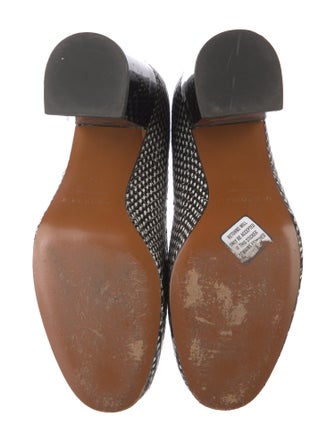 Clergerie x Chufy Snakeskin Printed Pumps