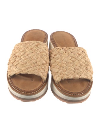 Clergerie x Chufy Raffia Slides