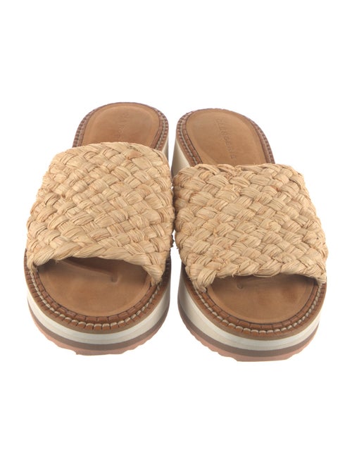 Clergerie x Chufy Raffia Slides