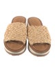 Clergerie x Chufy Raffia Slides