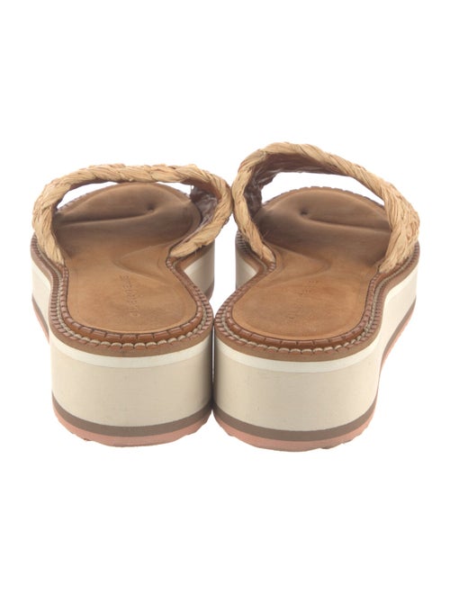 Clergerie x Chufy Raffia Slides