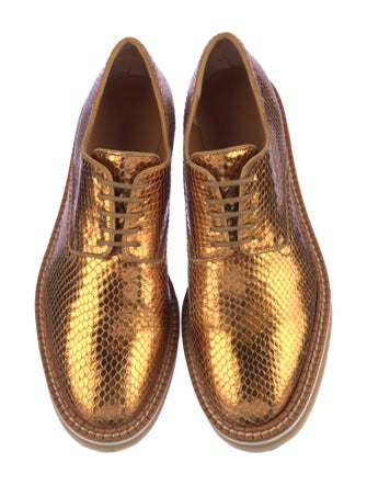 Clergerie x Chufy Leather Wedge Sneakers