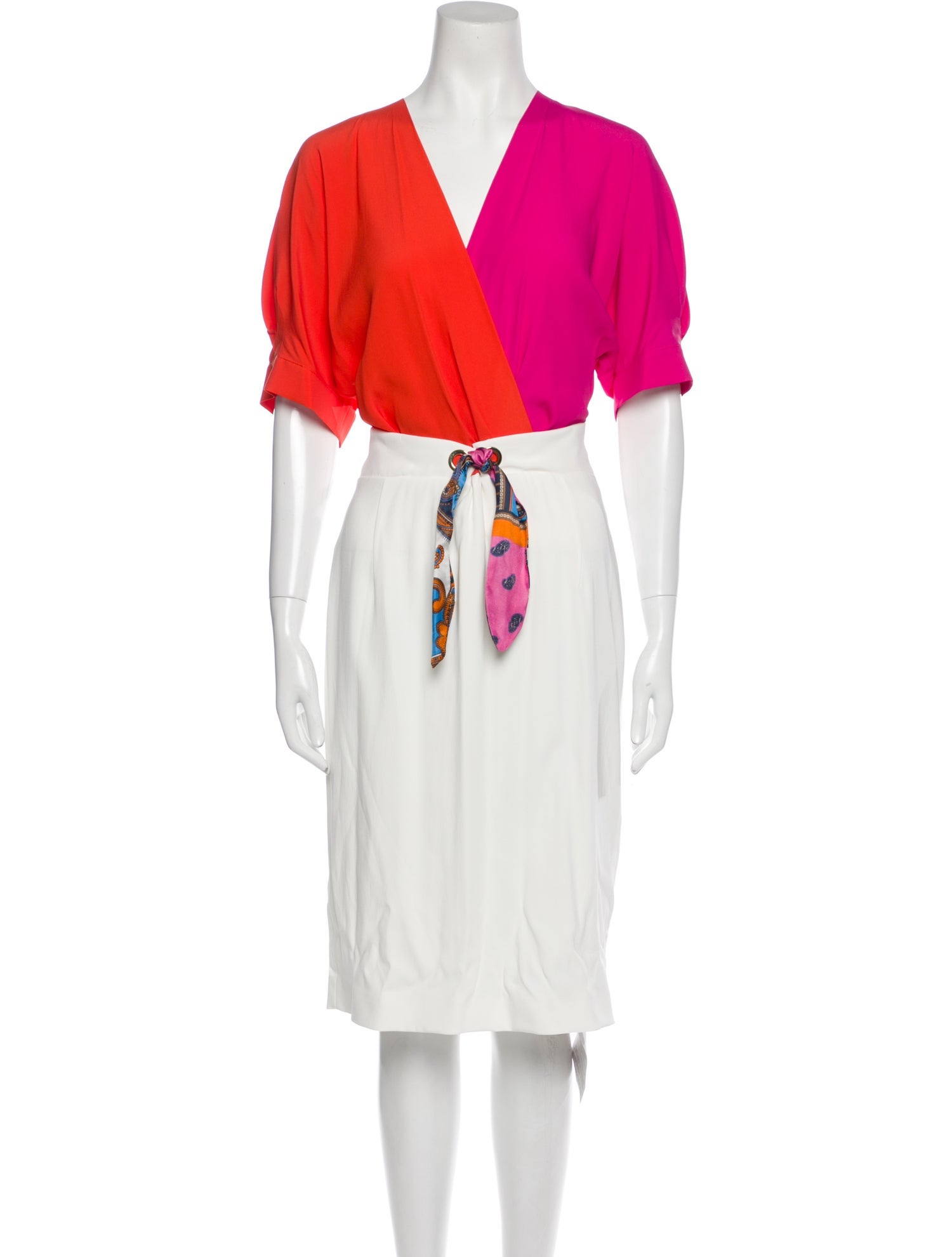 Clips More Printed Midi Length Dress w/ Tags