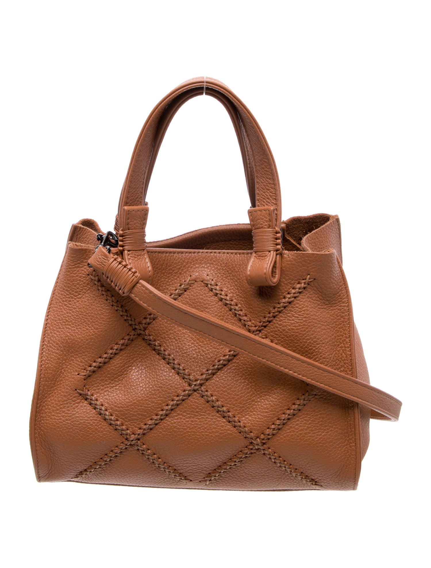 Callista Leather Top Handle Bag