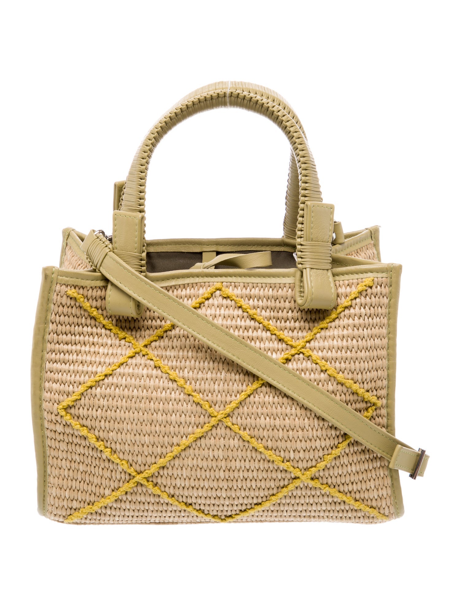 Callista Raffia Shoulder Bag