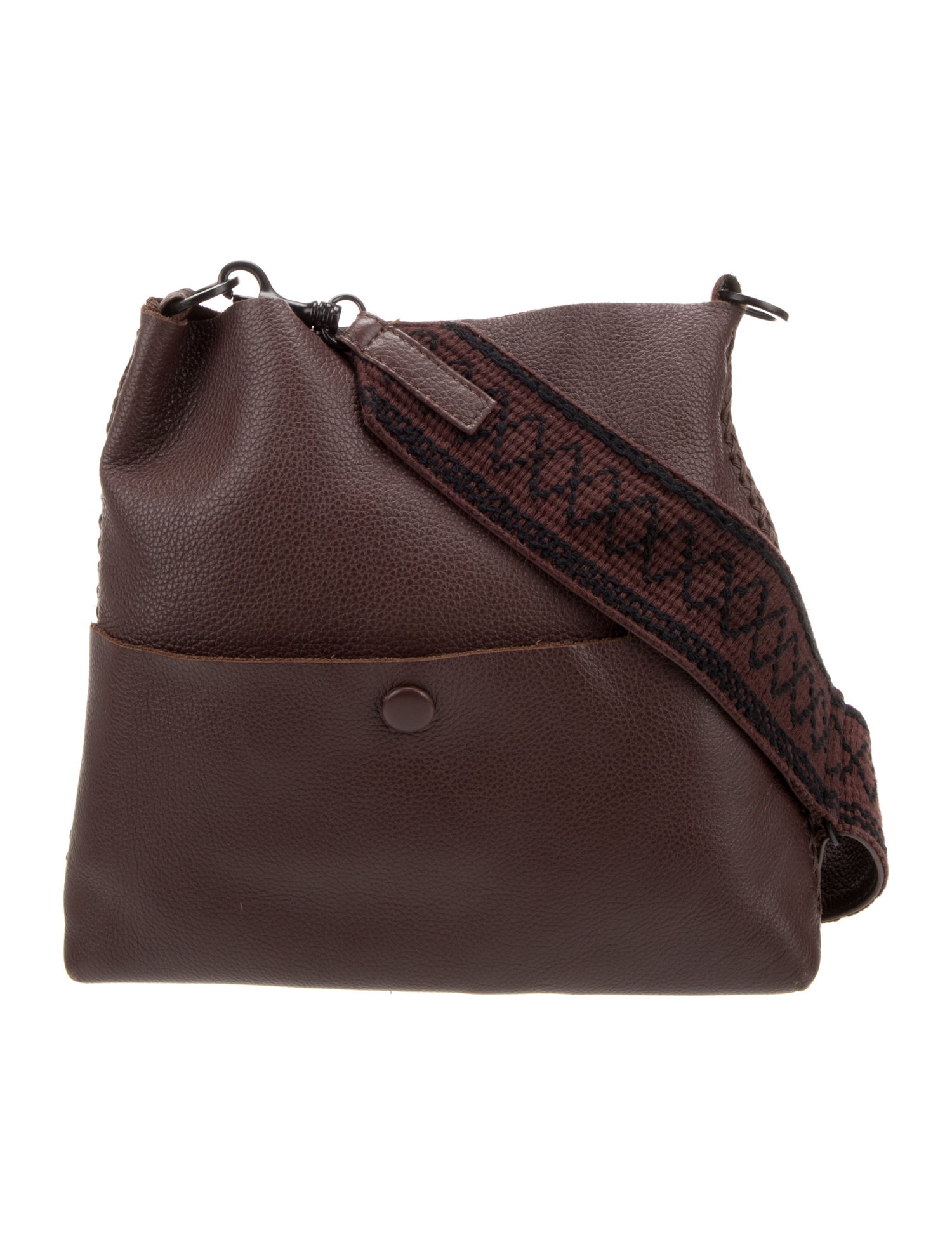 Callista Leather Messenger Bag