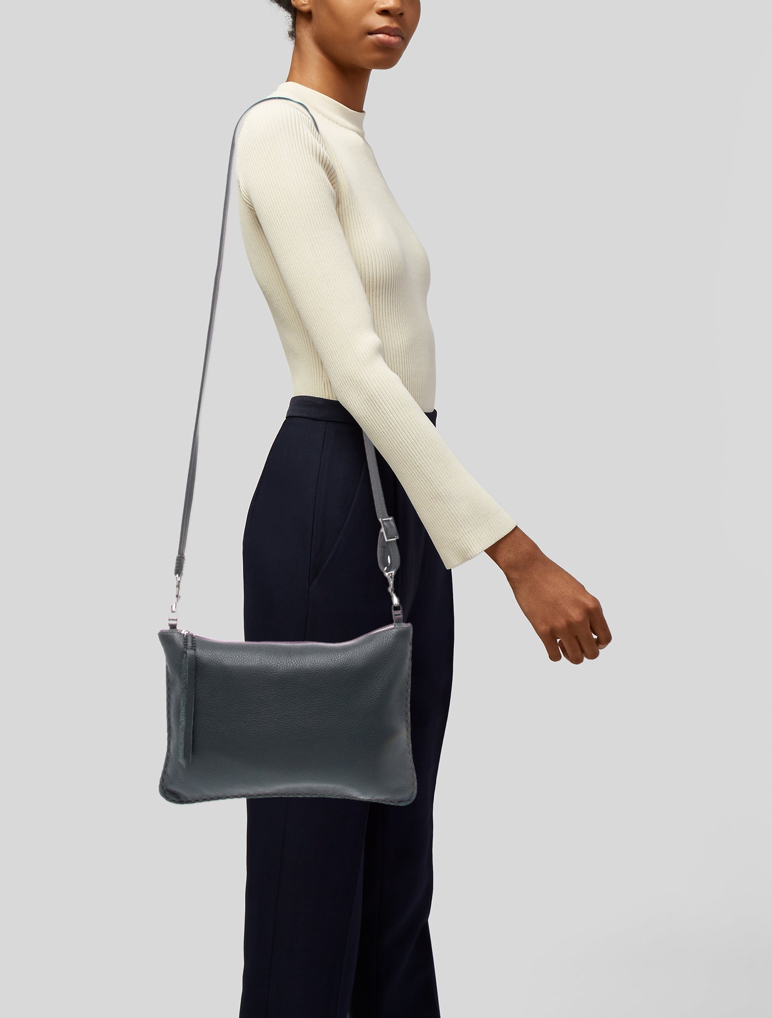 Callista Leather Shoulder Bag