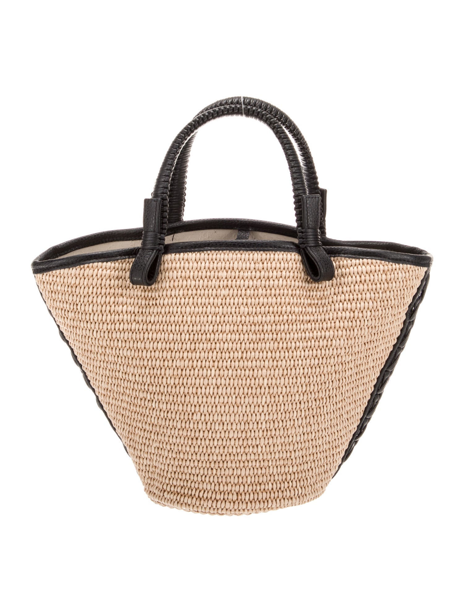 Callista Straw Top Handle Bag w/ Tags