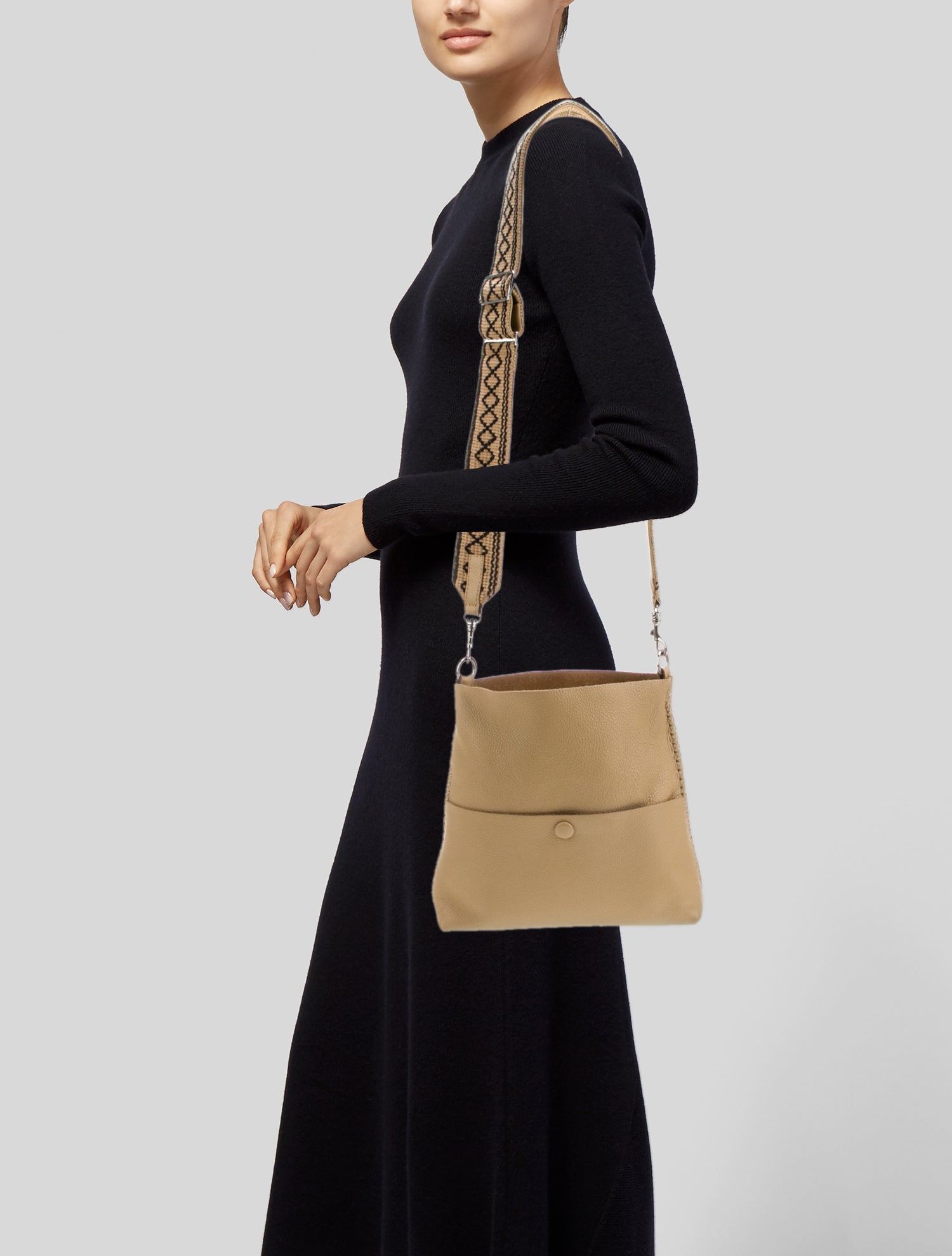 Callista Leather Shoulder Bag