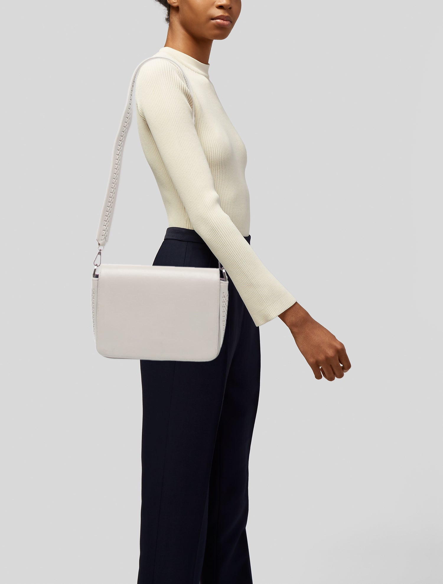 Callista Leather Crossbody Bag