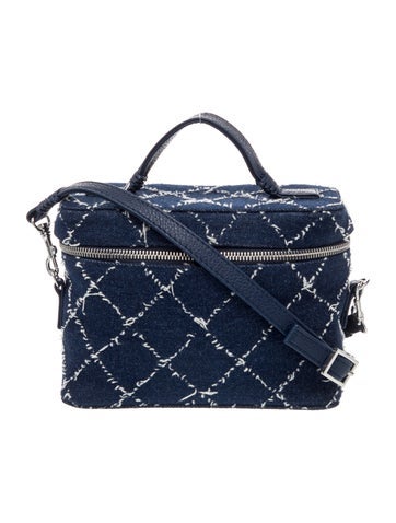 Pre-owned Callista Crossbody Bag In Blue