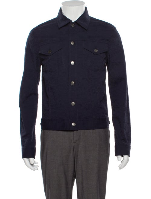 Club Monaco Trucker Jacket Blue