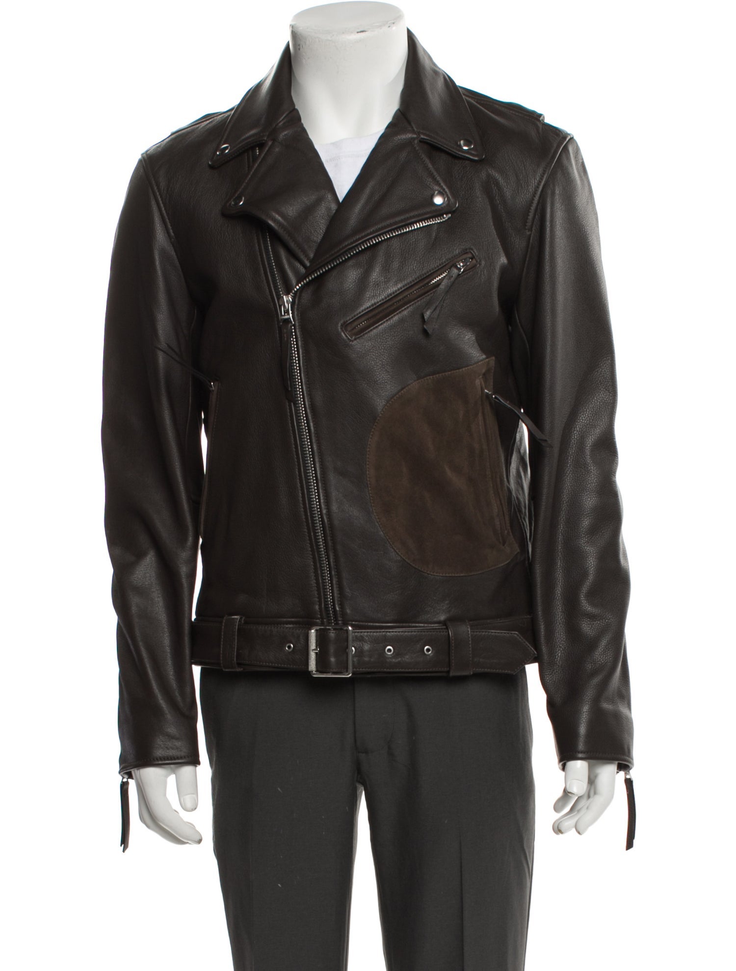 Club Monaco Leather Moto Jacket w/ Tags
