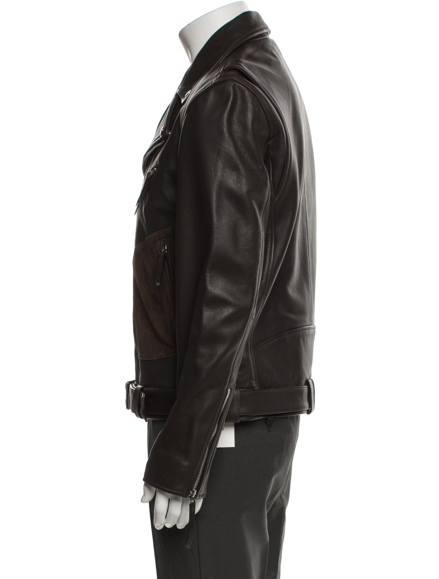 Club Monaco Leather Moto Jacket w/ Tags