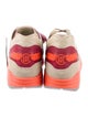 CLOT x Nike Suede Printed Athletic Sneakers