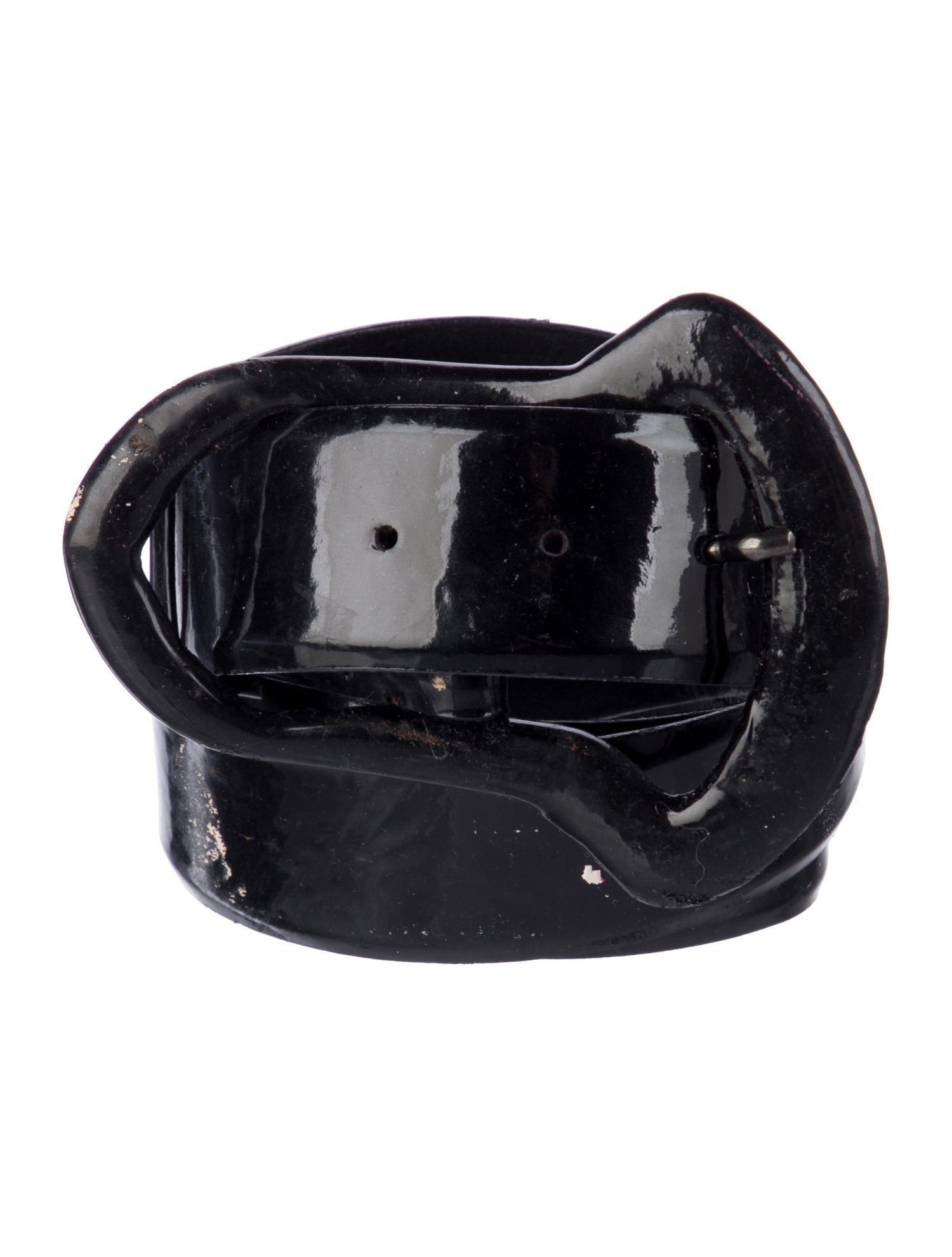 Claudio Orciani Patent Leather Waist Belt