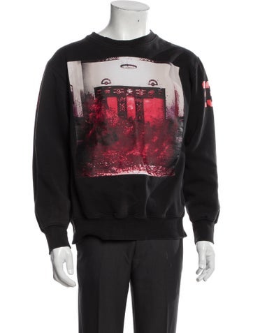 Clot Sweatshirts & Hoodies Graphic Print Crew Neck Sweatshirt XL