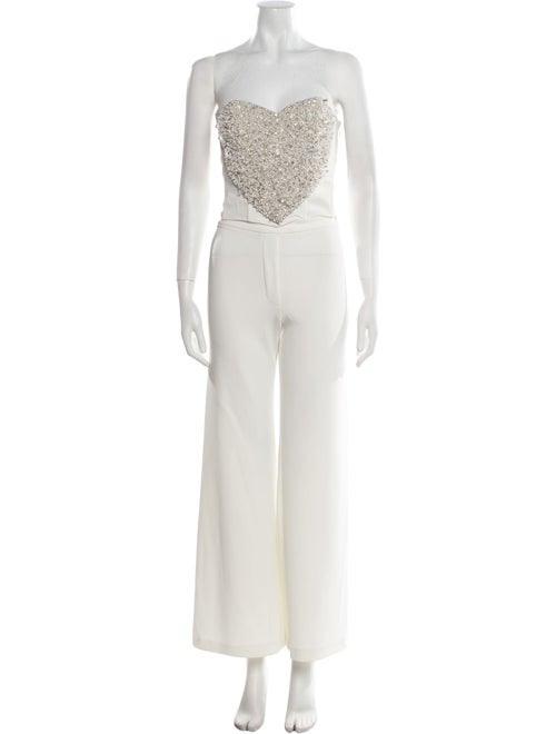 Clio Peppiatt Sequin Embellishments Pant Set