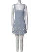 Clio Peppiatt Scoop Neck Mini Dress w/ Tags