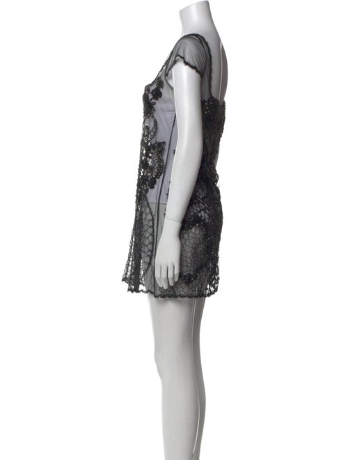 Clio Peppiatt Nylon Mini Dress