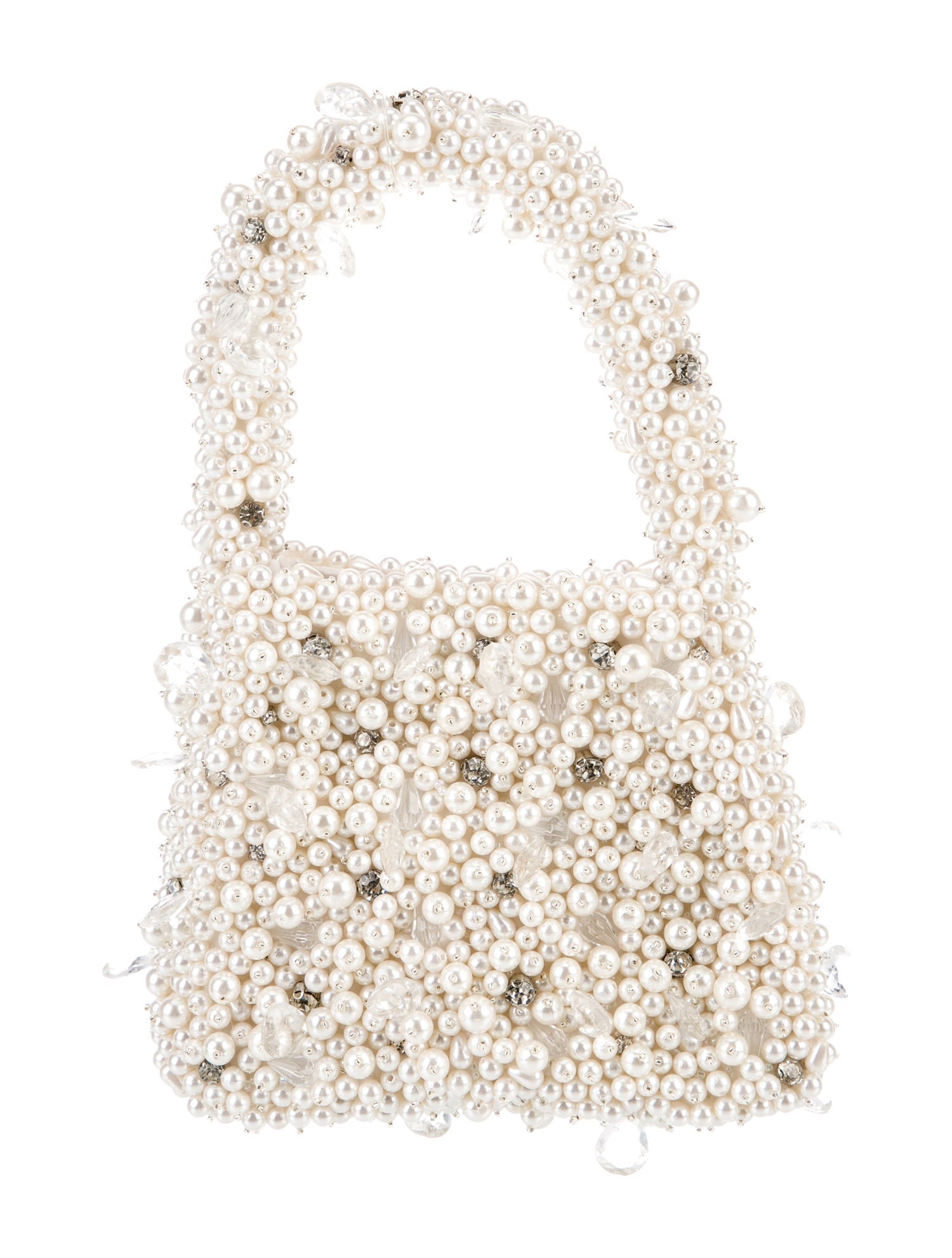 Clio Peppiatt Crystal Top Handle Bag