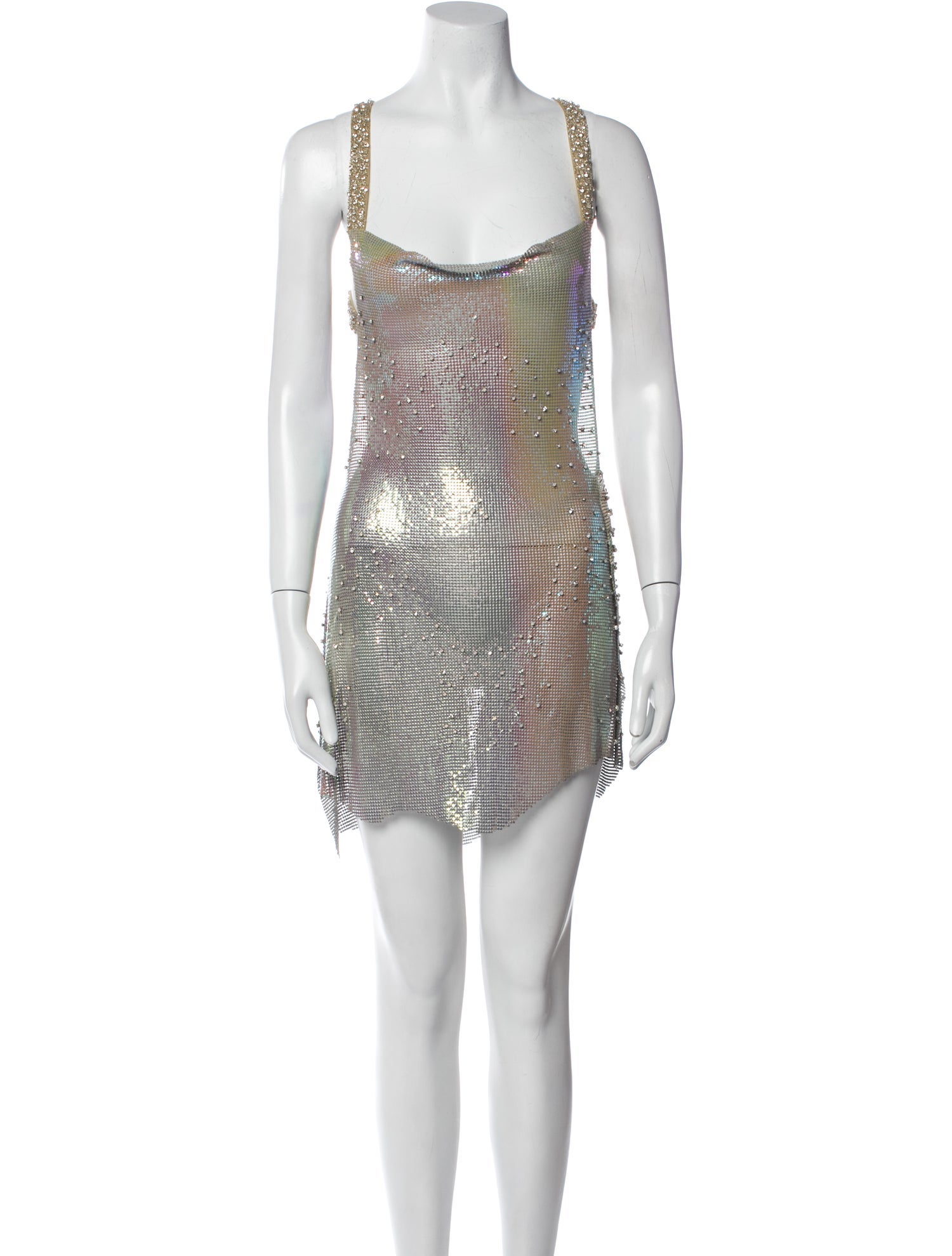 Clio Peppiatt Striped Mini Dress