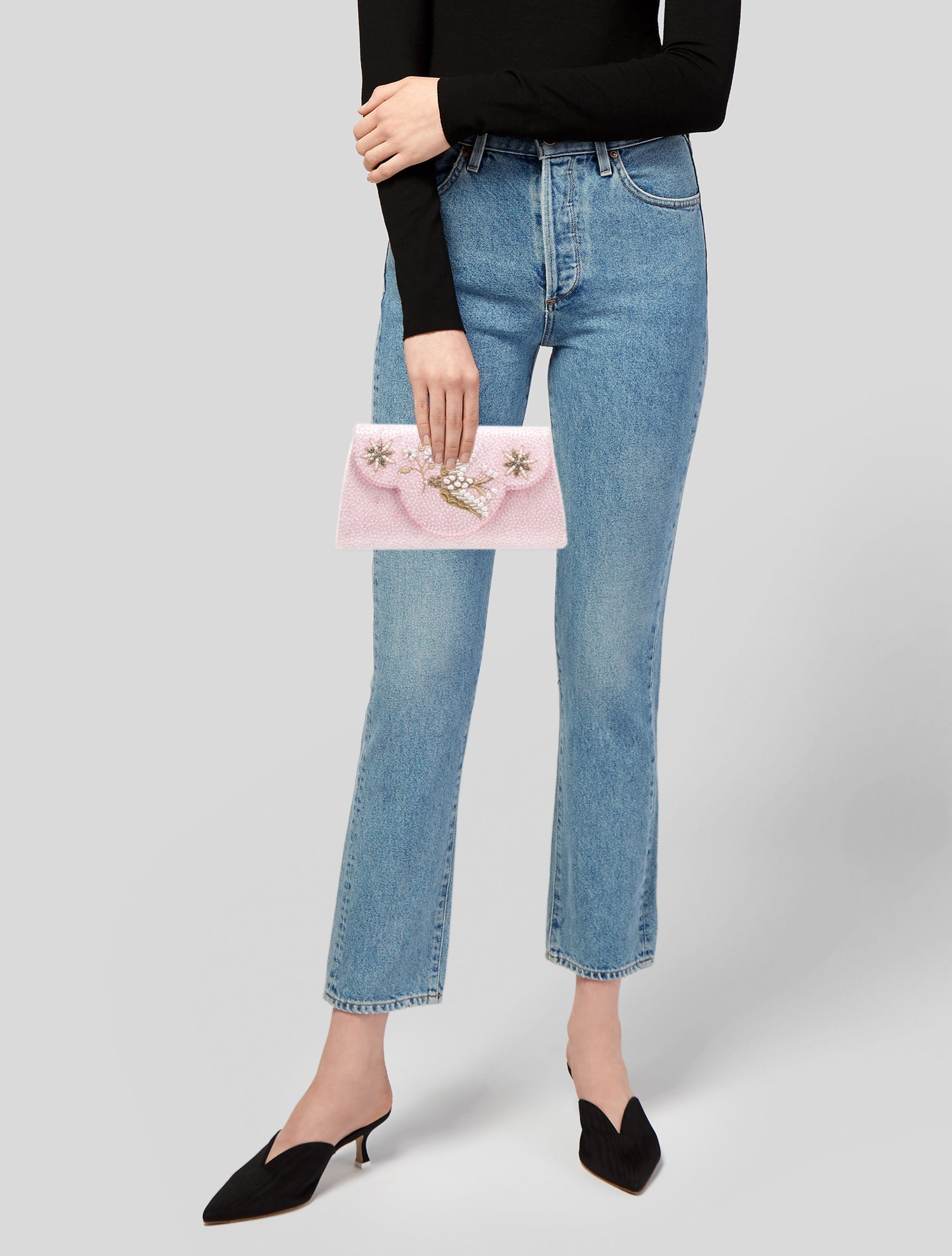 Clio Peppiatt Sequins Evening Bag