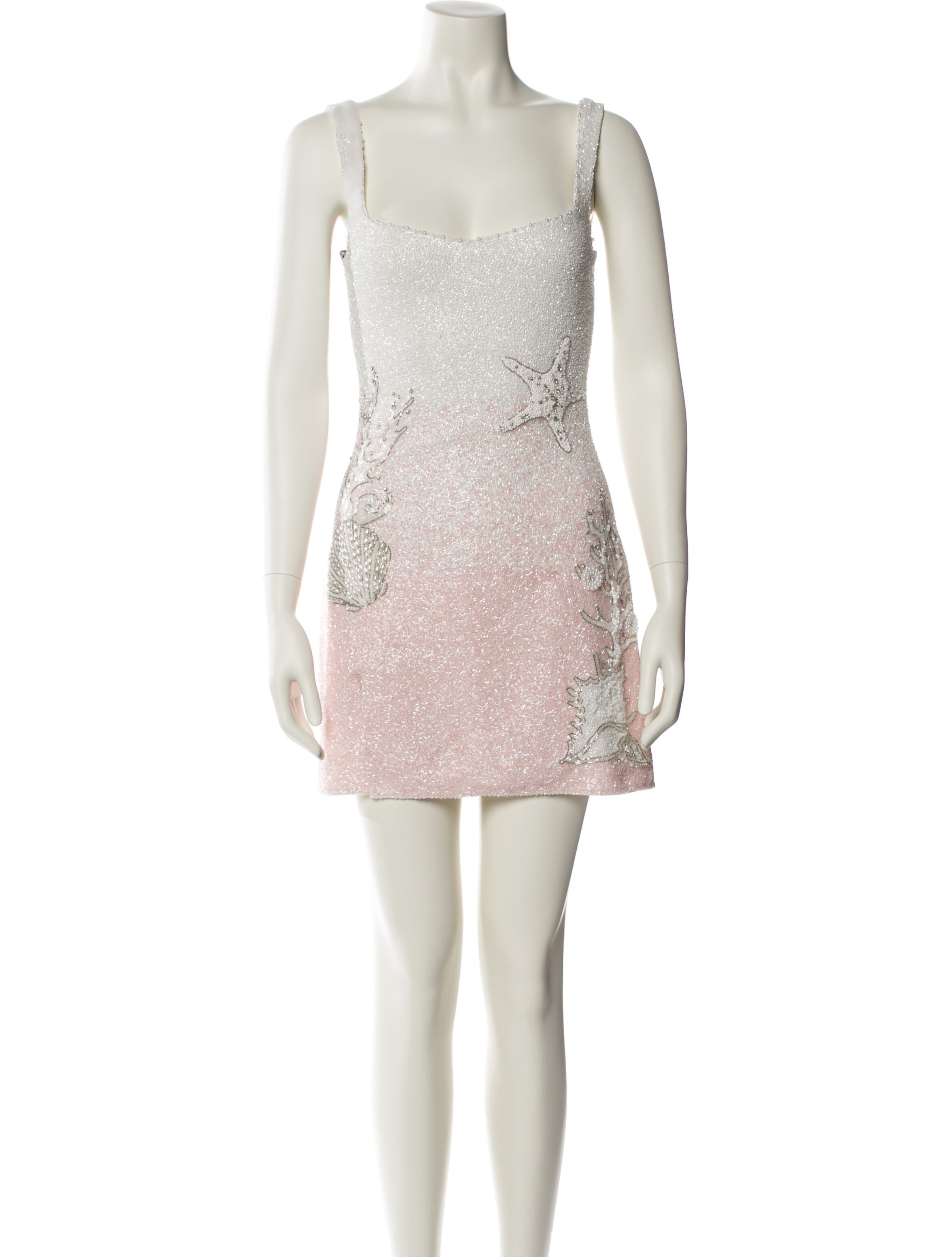 Clio Peppiatt Patterned Mini Dress w/ Tags