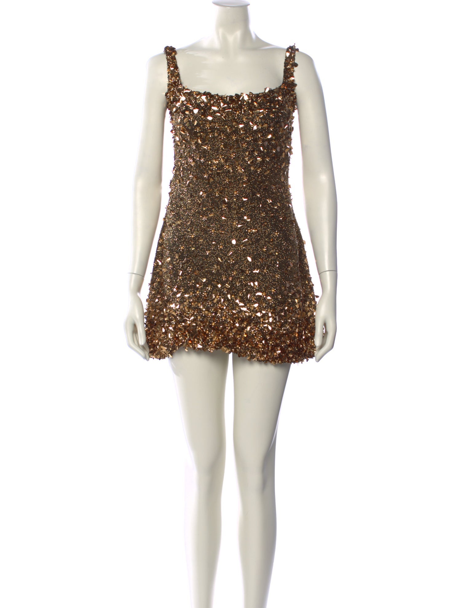 Clio Peppiatt Square Neckline Mini Dress