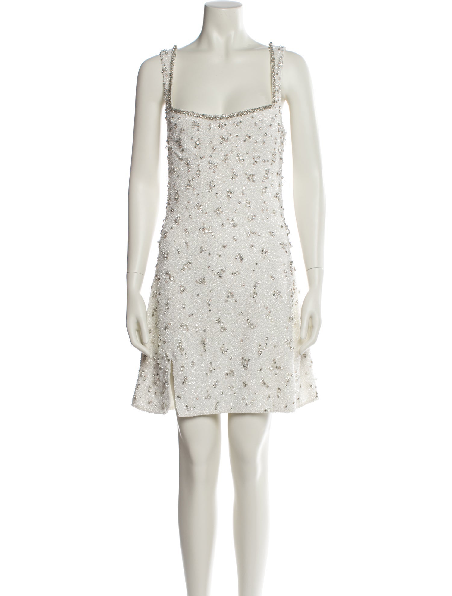 Clio Peppiatt Floral Print Mini Dress