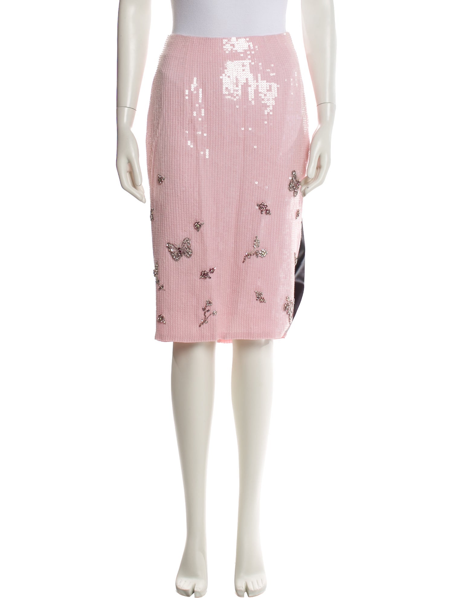 Clio Peppiatt Blossom Knee-Length Skirt w/ Tags