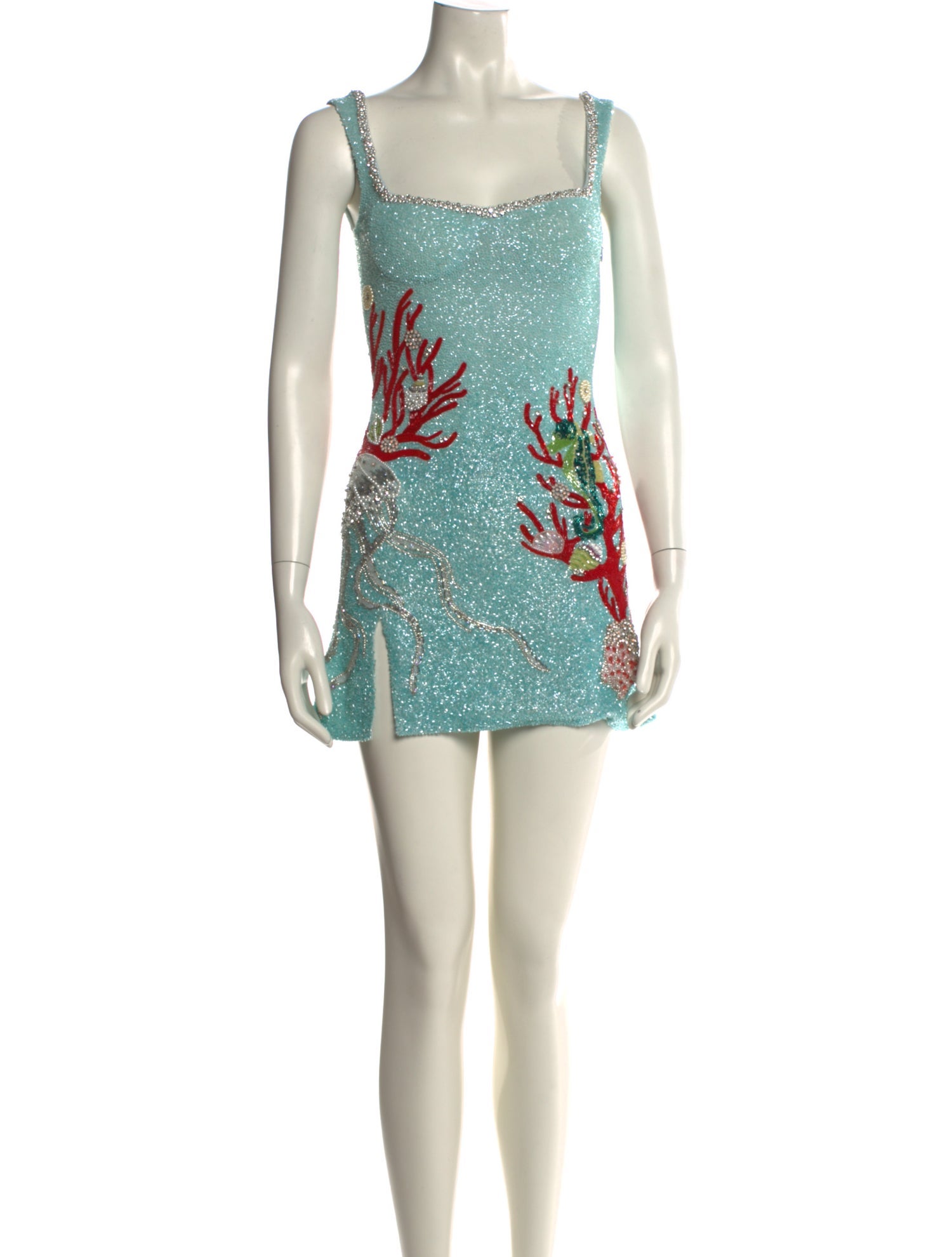 Clio Peppiatt Printed Mini Dress