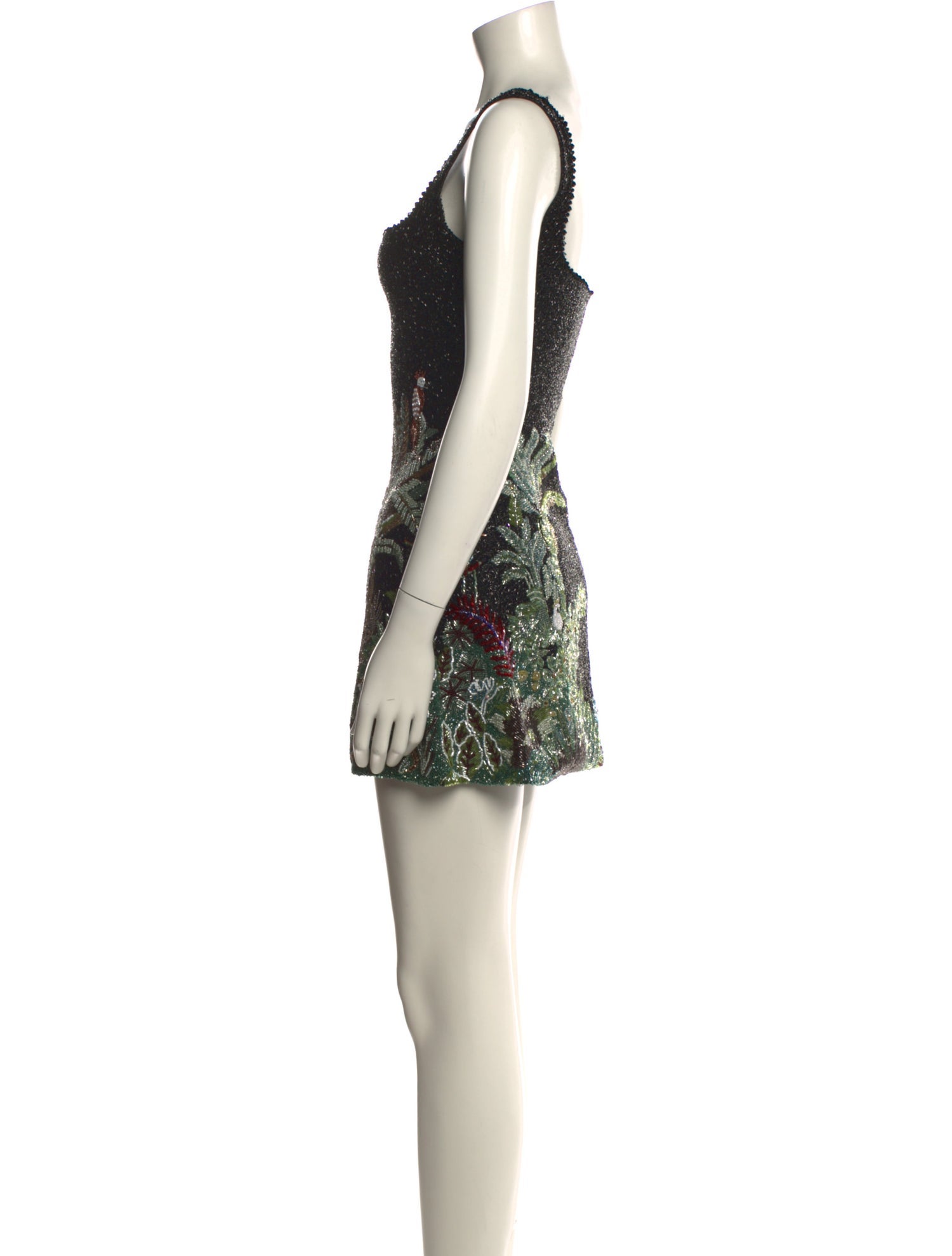 Clio Peppiatt Printed Mini Dress